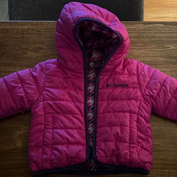 Columbia Reversible Puffy Coat - Picture 1 of 5